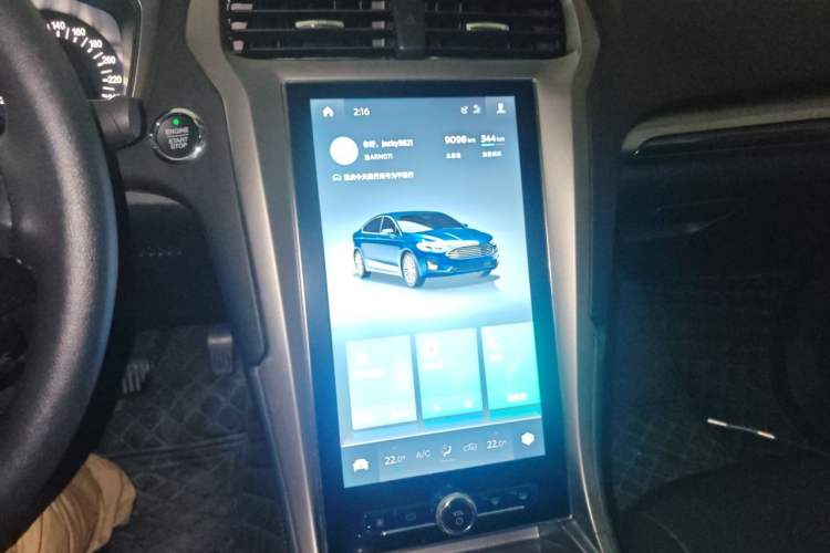 Used Ford Mondeo 2020 EcoBoost 200 Stylish Model Audio And AC Panel