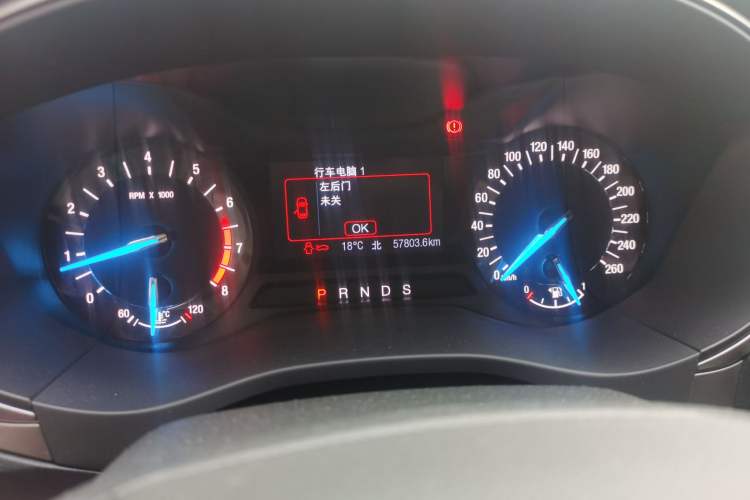 Used Ford Mondeo 2020 EcoBoost 180 Stylish Model Odometer Close Up