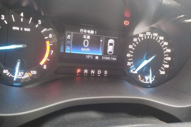 Used Ford Mondeo 2020 EcoBoost 180 Stylish Model Odometer Close Up