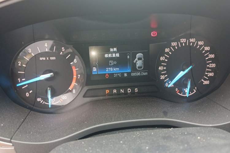 Used Ford Mondeo 2020 EcoBoost 180 Stylish Model Odometer Close Up