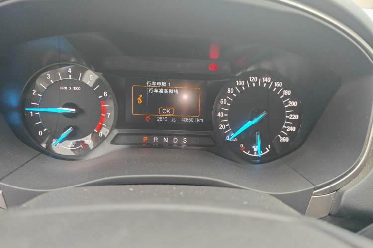 Used Ford Mondeo 2020 EcoBoost 180 Stylish Model Odometer Close Up