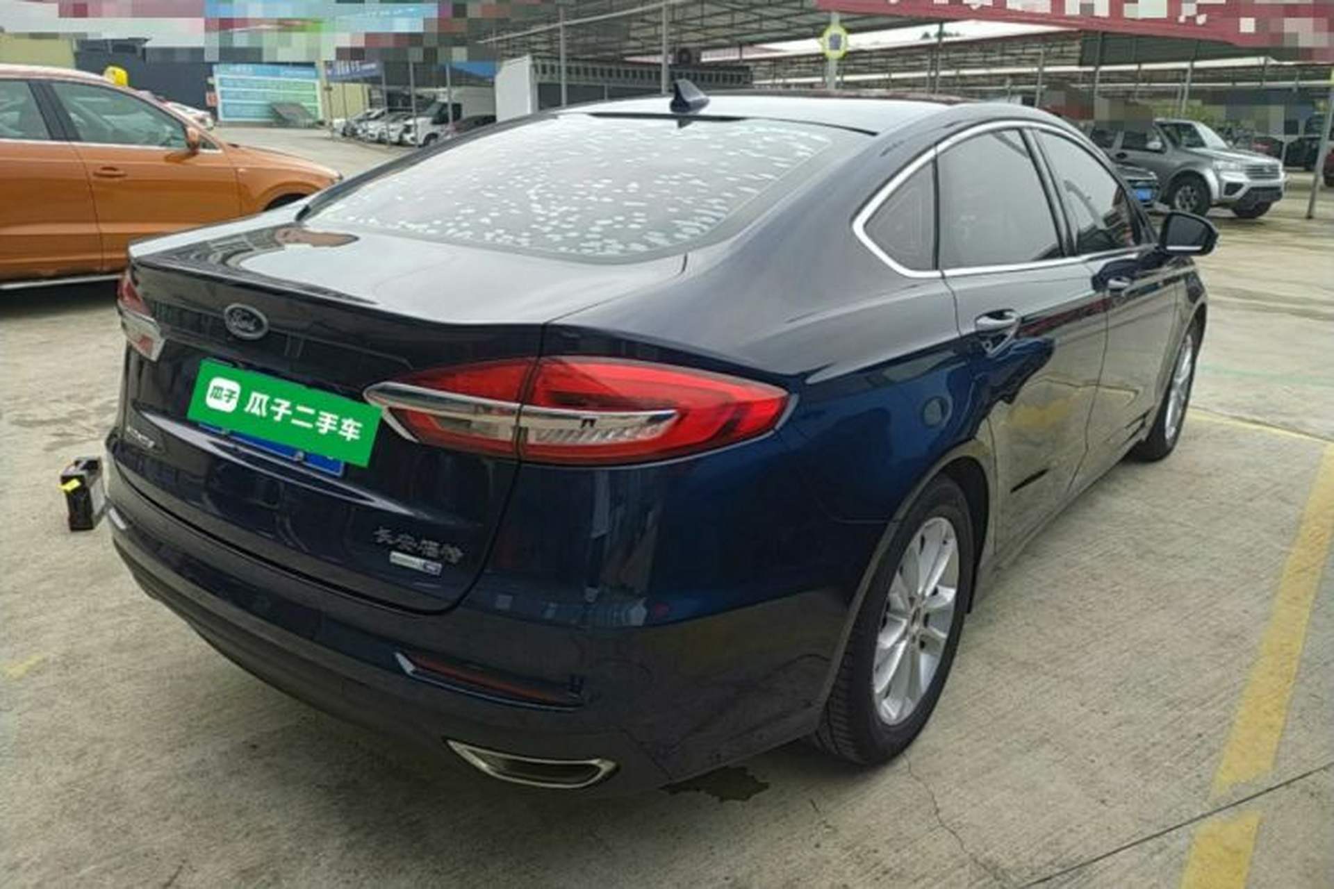 Used Ford Mondeo 2020 EcoBoost 180 Stylish Model Rear Right 45 Deg