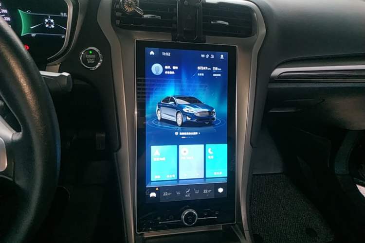 Used Ford Mondeo 2020 EcoBoost 200 Luxury Model Audio And AC Panel