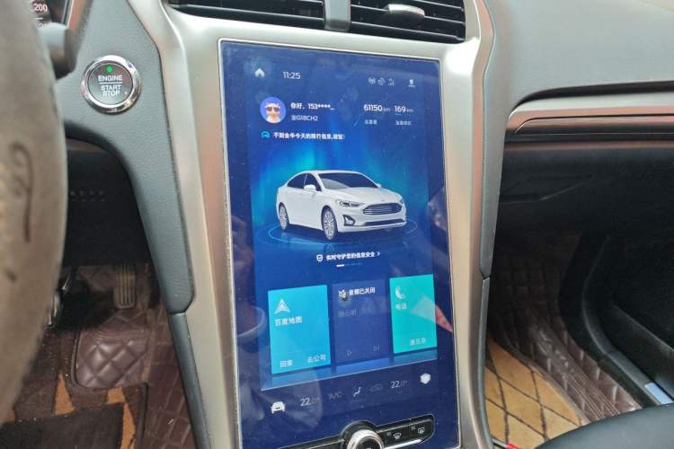 Used Ford Mondeo 2020 EcoBoost 180 Stylish Model Audio And AC Panel