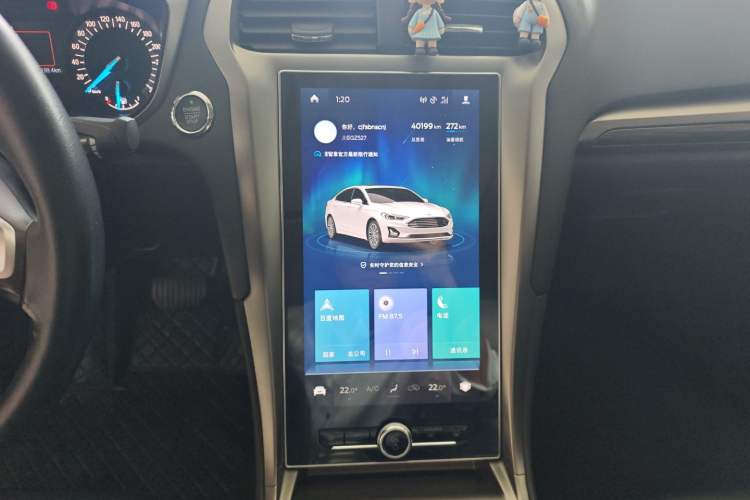 Used Ford Mondeo 2020 EcoBoost 180 Stylish Model Audio And AC Panel