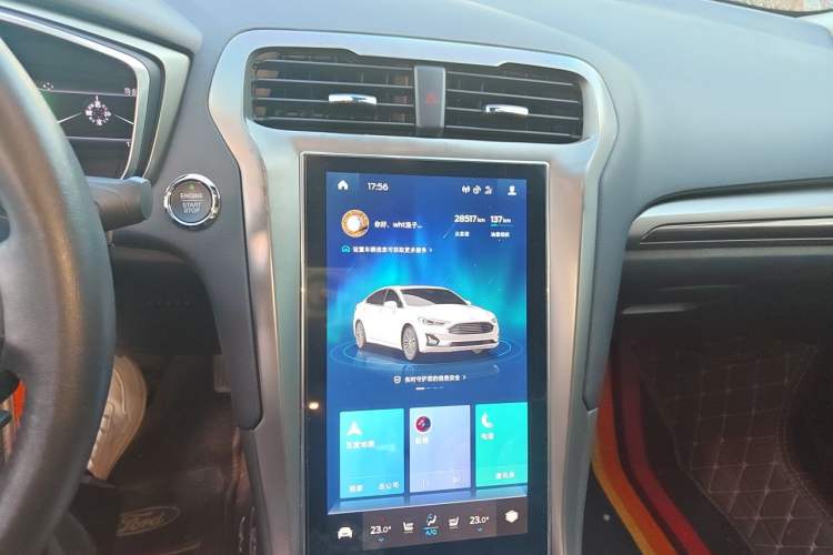 Used Ford Mondeo 2020 EcoBoost 200 Luxury Model Audio And AC Panel