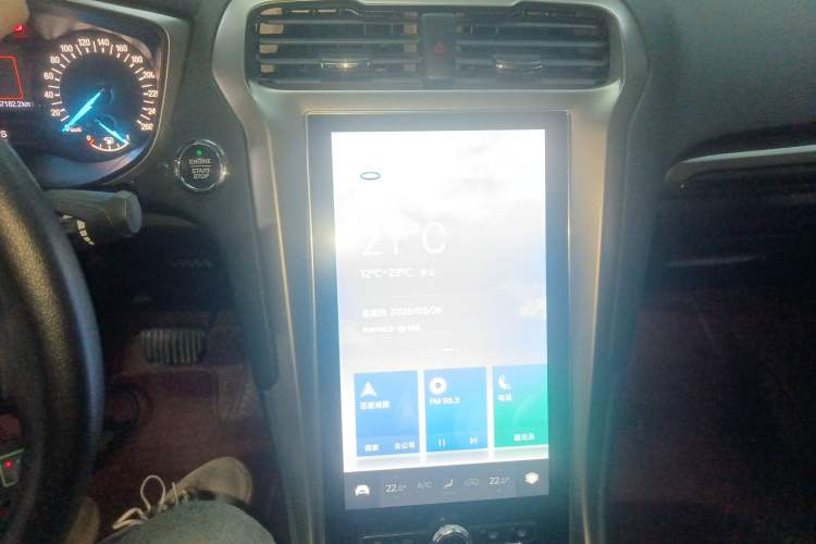 Used Ford Mondeo 2020 EcoBoost 180 Stylish Model Audio And AC Panel