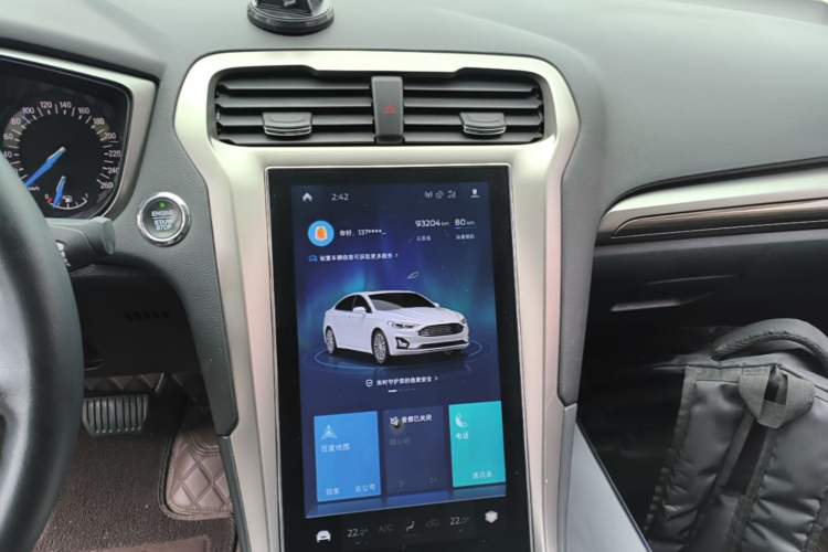 Used Ford Mondeo 2020 EcoBoost 200 Stylish Model Audio And AC Panel