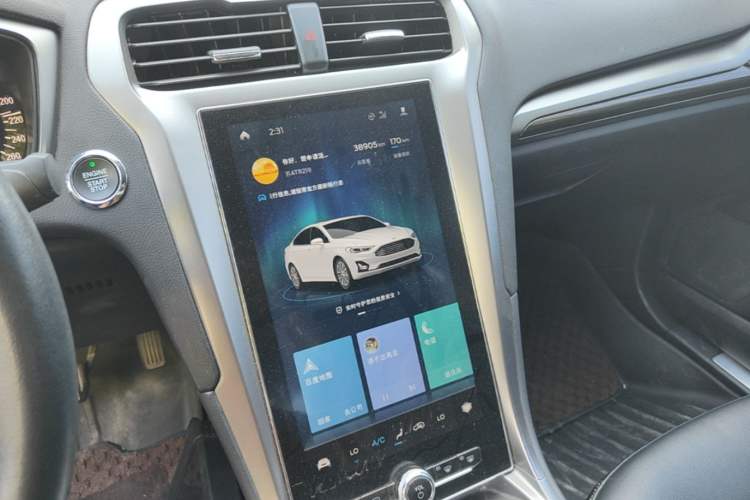 Used Ford Mondeo 2020 EcoBoost 200 Stylish Model Audio And AC Panel