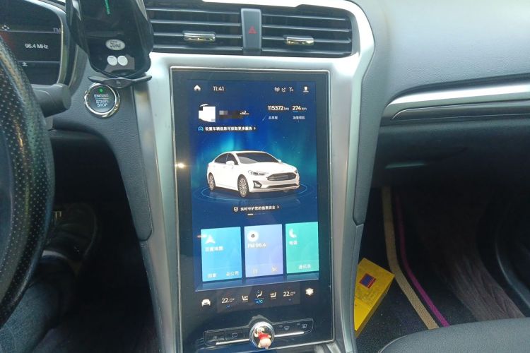 Used Ford Mondeo 2020 EcoBoost 200 Luxury Model Audio And AC Panel