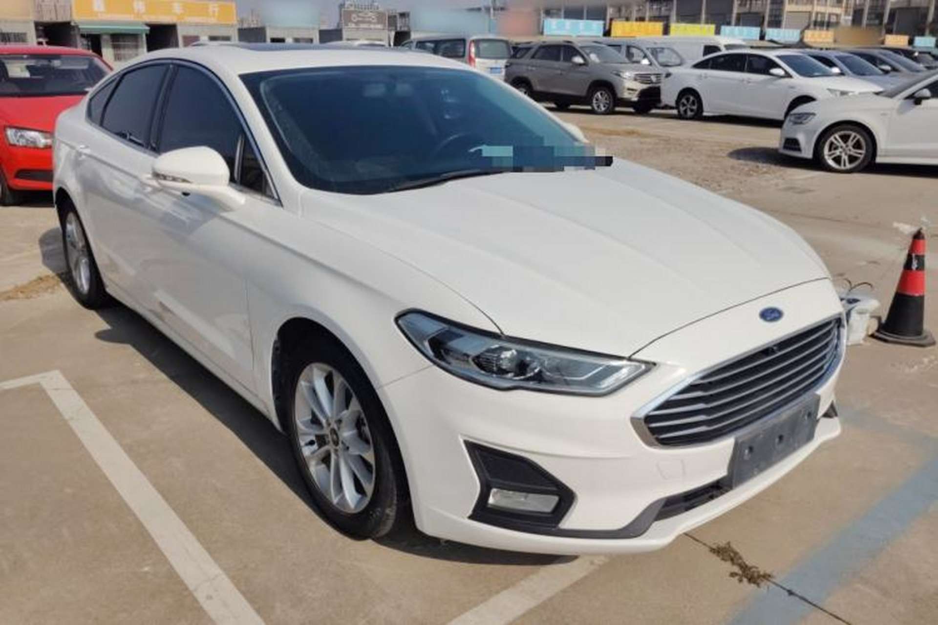Used Ford Mondeo 2020 EcoBoost 180 Stylish Model Front Right 45 Deg