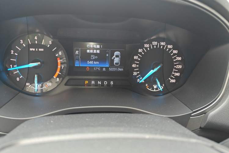 Used Ford Mondeo 2020 EcoBoost 180 Stylish Model Odometer Close Up
