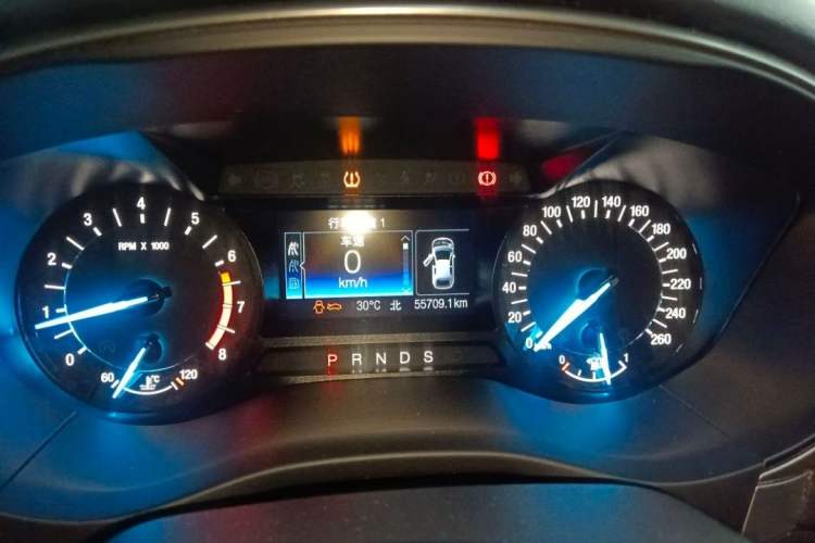 Used Ford Mondeo 2020 EcoBoost 180 Stylish Model Odometer Close Up