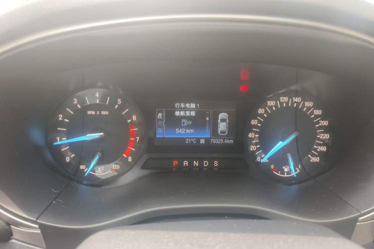 Used Ford Mondeo 2020 EcoBoost 180 Stylish Model Odometer Close Up