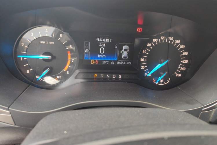 Used Ford Mondeo 2020 EcoBoost 180 Stylish Model Odometer Close Up