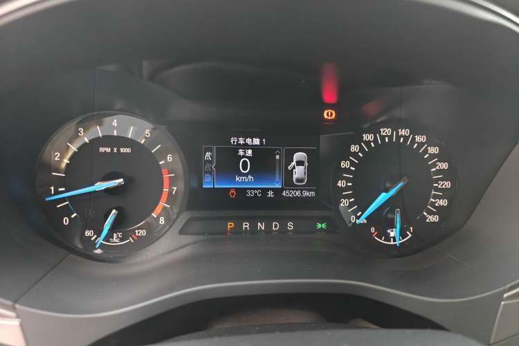 Used Ford Mondeo 2020 EcoBoost 180 Stylish Model Odometer Close Up
