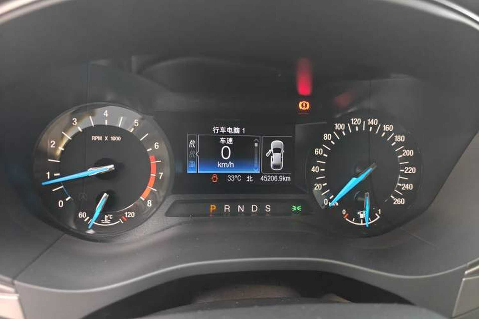 Used Ford Mondeo 2020 EcoBoost 180 Stylish Model Odometer Close Up