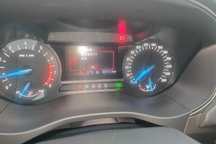 Used Ford Mondeo 2020 EcoBoost 180 Stylish Model Odometer Close Up