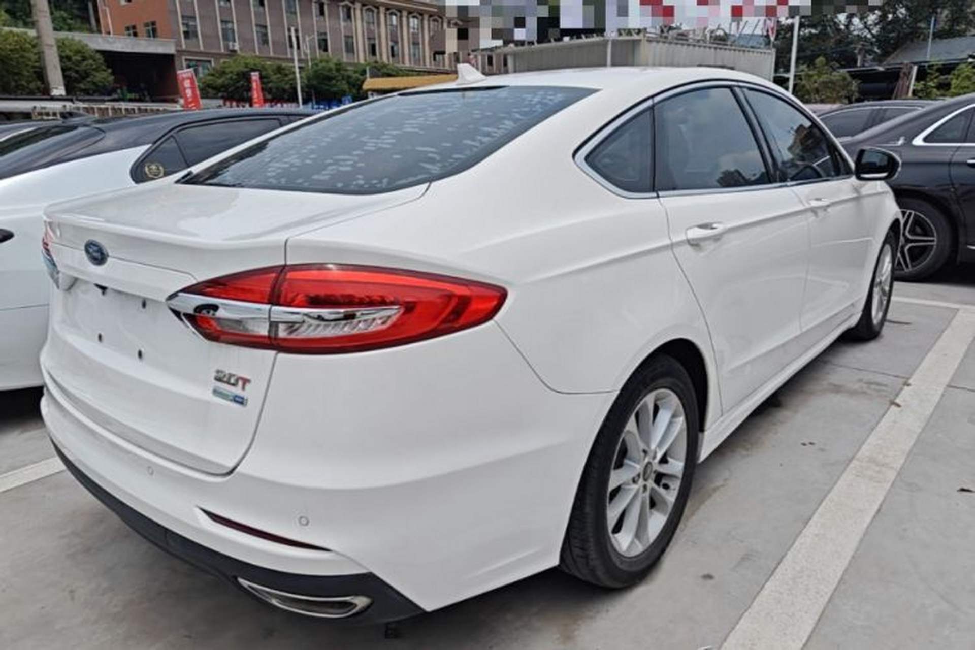 Used Ford Mondeo 2020 EcoBoost 200 Stylish Model Rear Right 45 Deg