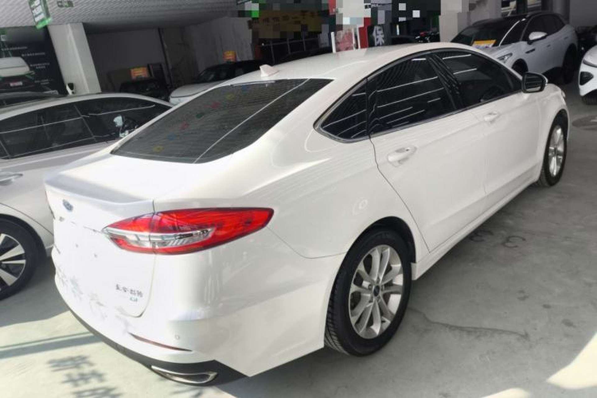 Used Ford Mondeo 2020 EcoBoost 180 Stylish Model Rear Right 45 Deg