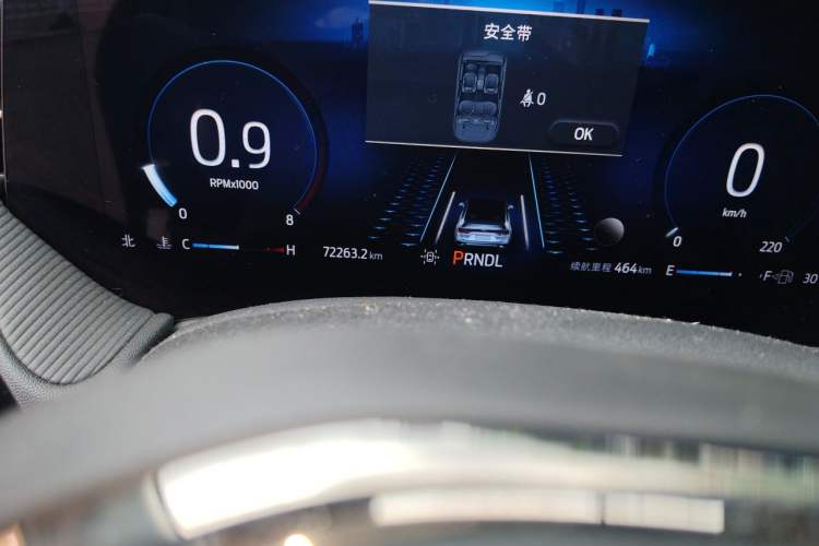 Used Ford Mondeo 2022 Restyled EcoBoost 245 Luxury Version Odometer Close Up
