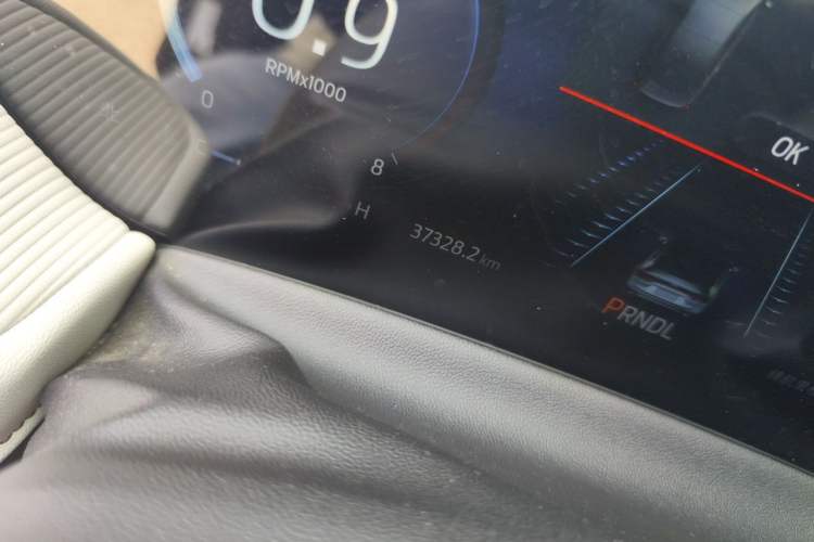 Used Ford Mondeo 2022 Restyled EcoBoost 245 Luxury Version Odometer Close Up