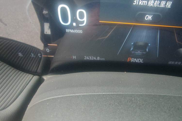 Used Ford Mondeo 2022 Restyled EcoBoost 245 Luxury Version Odometer Close Up