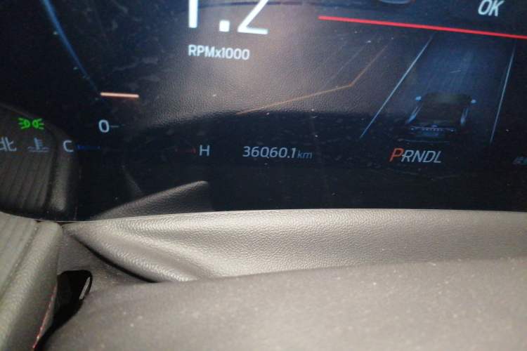 Used Ford Mondeo 2022 Restyled EcoBoost 245 Luxury Version Odometer Close Up