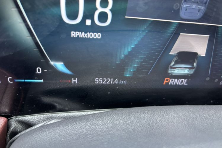 Used Ford Mondeo 2022 EcoBoost 245 Ultimate Model Odometer Close Up