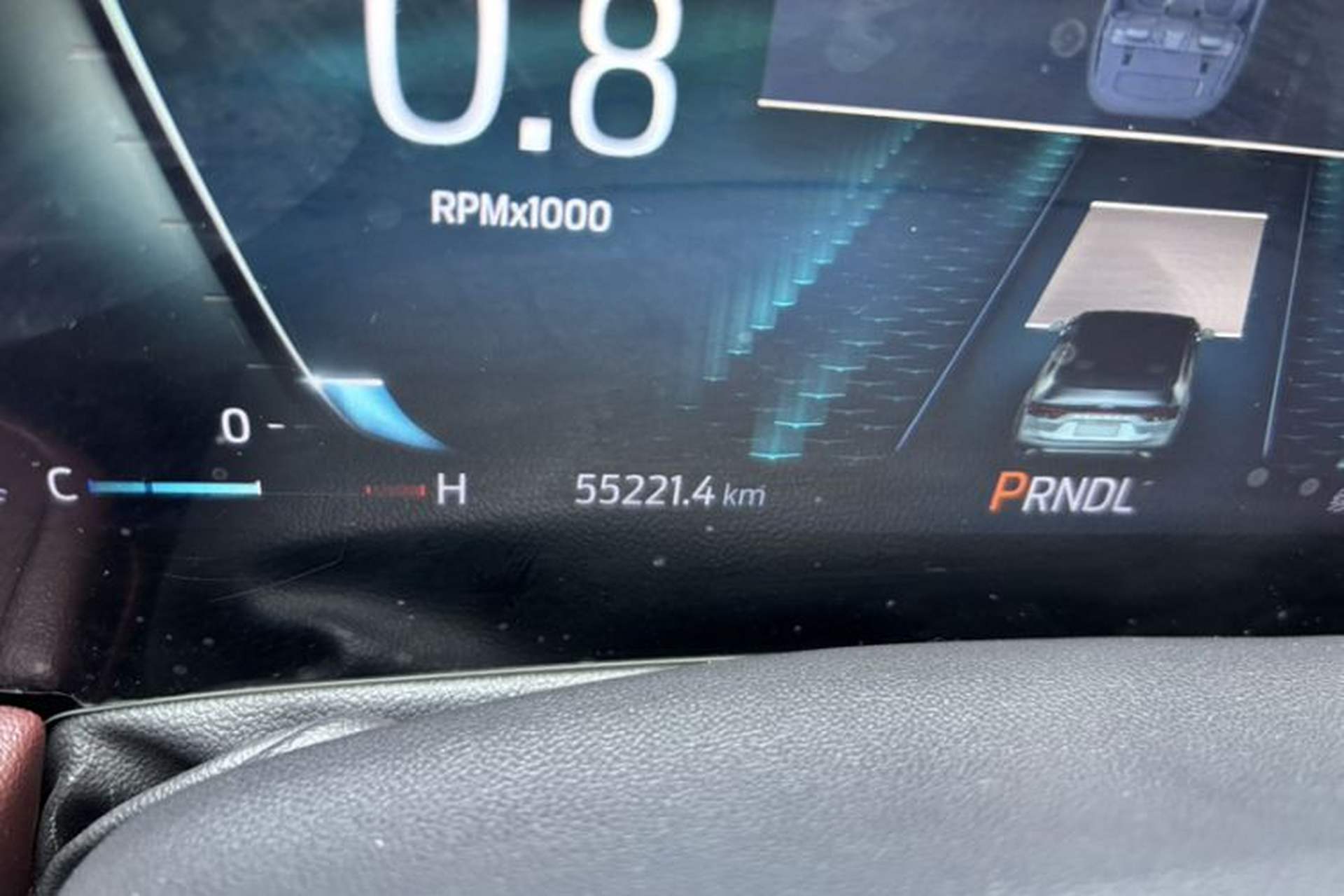 Used Ford Mondeo 2022 EcoBoost 245 Ultimate Model Odometer Close Up