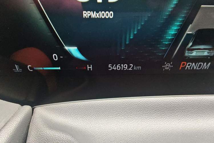Used Ford Mondeo 2022 Facelift EcoBoost 245 ST-Line Odometer Close Up