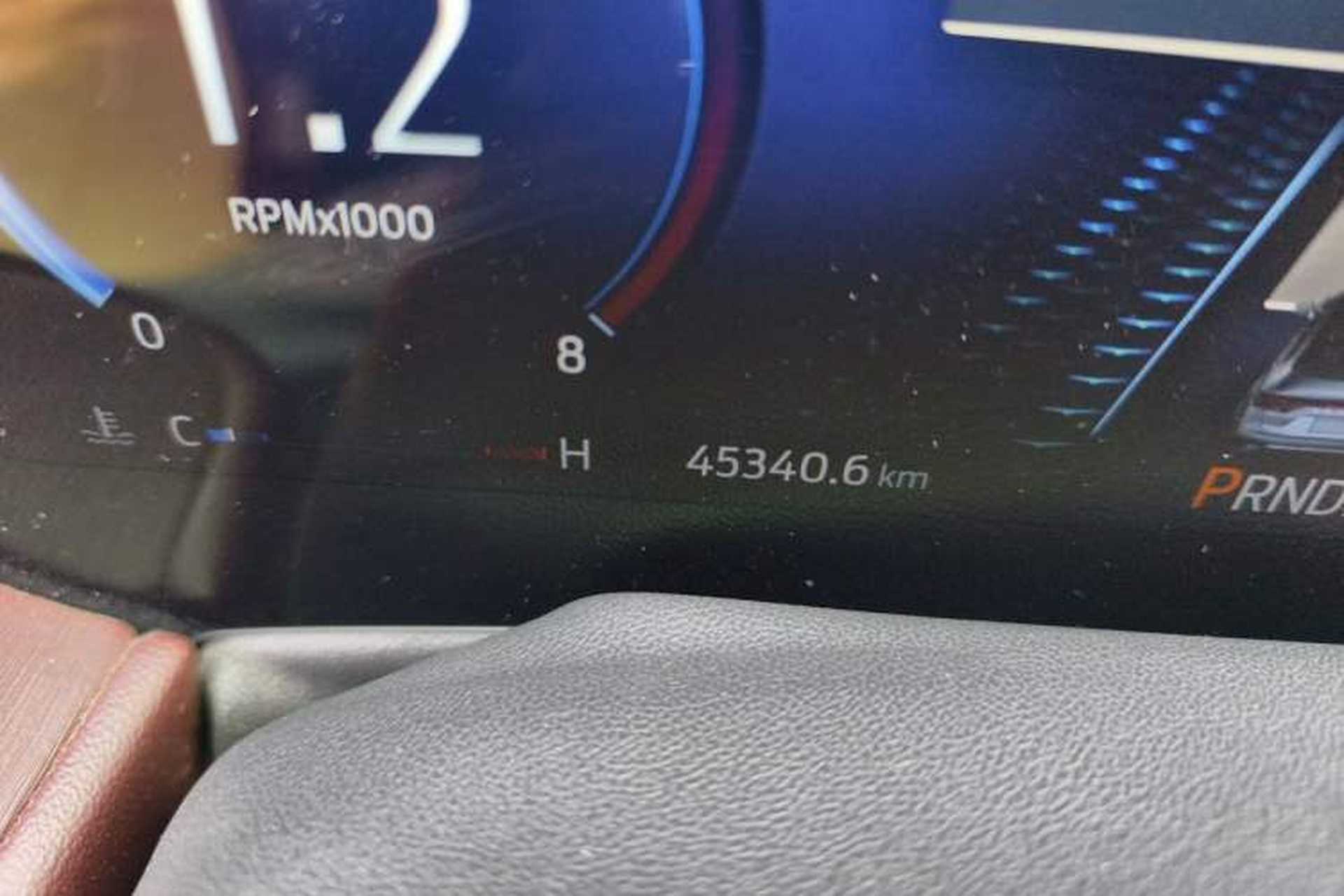 Used Ford Mondeo 2022 EcoBoost 245 Ultimate Model Odometer Close Up