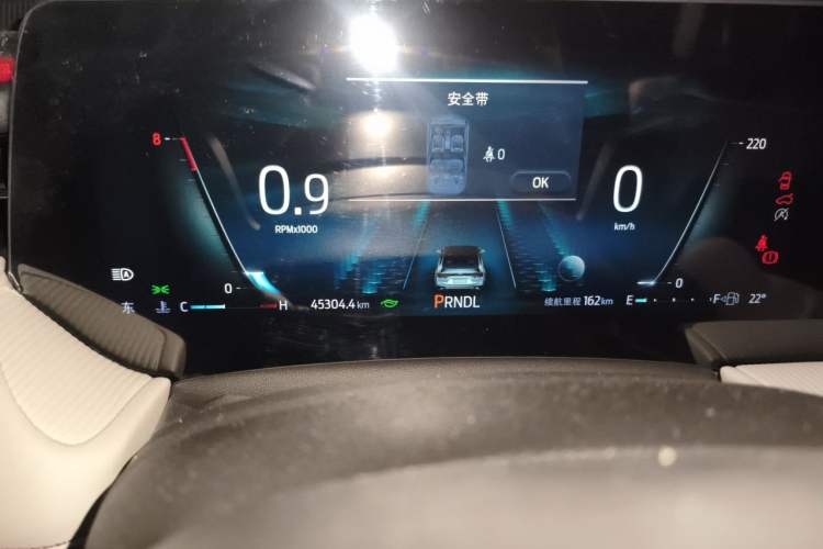 Used Ford Mondeo 2022 EcoBoost 245 Luxury Model Odometer Close Up
