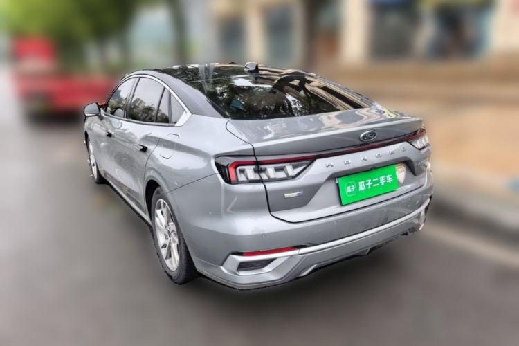 Used Ford Mondeo 2022 EcoBoost 245 Luxury Model Rear Left 45 Deg