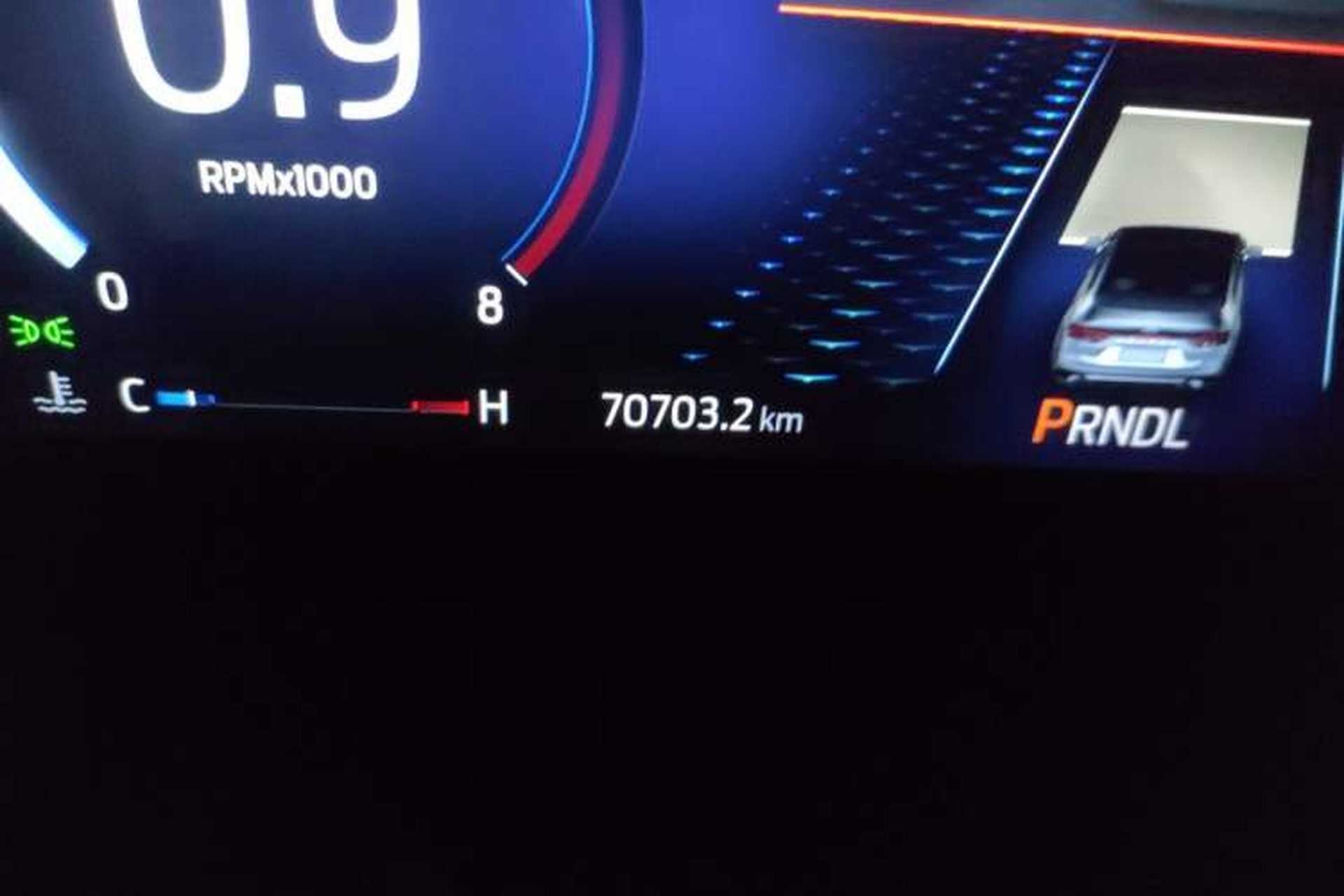 Used Ford Mondeo 2022 Restyled EcoBoost 245 Luxury Version Odometer Close Up