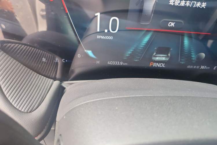 Used Ford Mondeo 2022 Restyled EcoBoost 245 Luxury Version Odometer Close Up