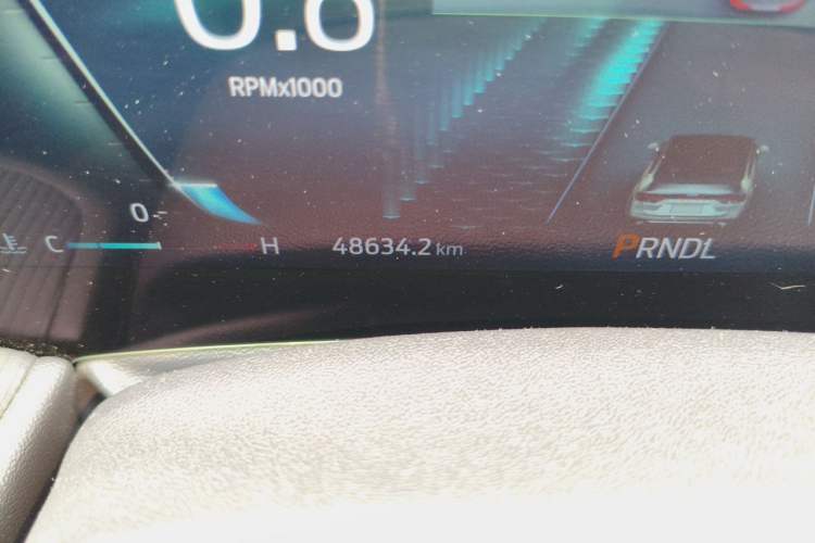 Used Ford Mondeo 2022 Restyled EcoBoost 245 Luxury Version Odometer Close Up