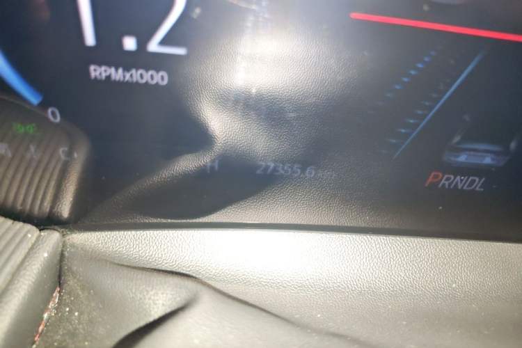 Used Ford Mondeo 2022 Restyled EcoBoost 245 Luxury Version Odometer Close Up