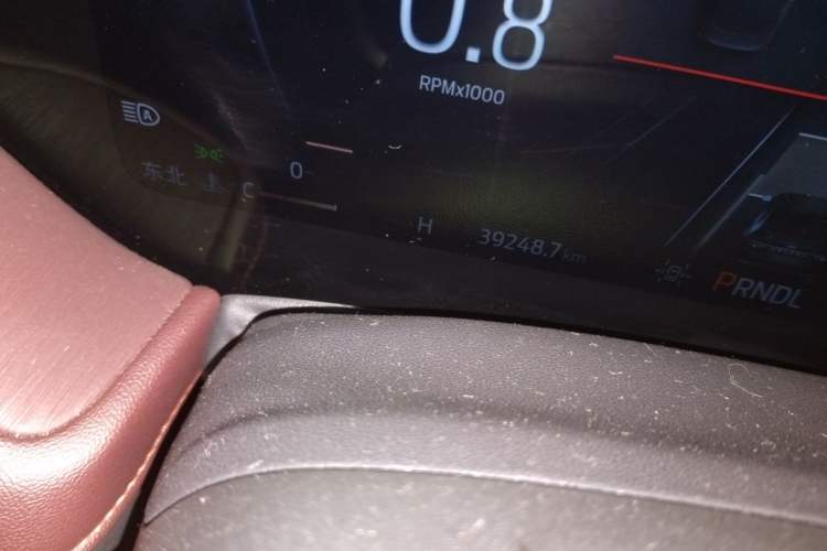 Used Ford Mondeo 2022 Facelifted EcoBoost 245 Ultimate Edition Odometer Close Up
