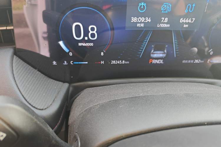 Used Ford Mondeo 2022 EcoBoost 245 Luxury Model Odometer Close Up