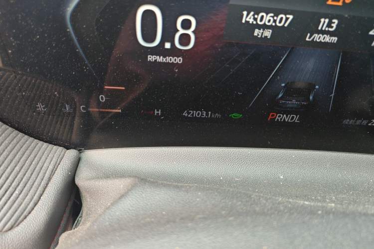 Used Ford Mondeo 2022 Restyled EcoBoost 245 Luxury Version Odometer Close Up
