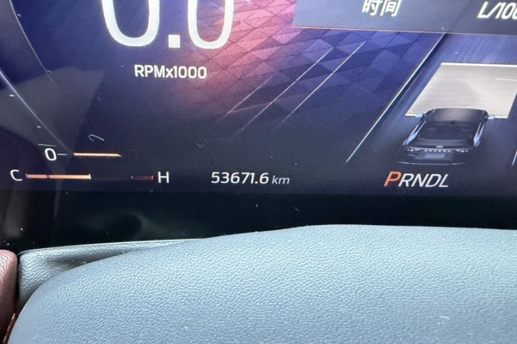 Used Ford Mondeo 2022 Facelifted EcoBoost 245 Ultimate Edition Odometer Close Up