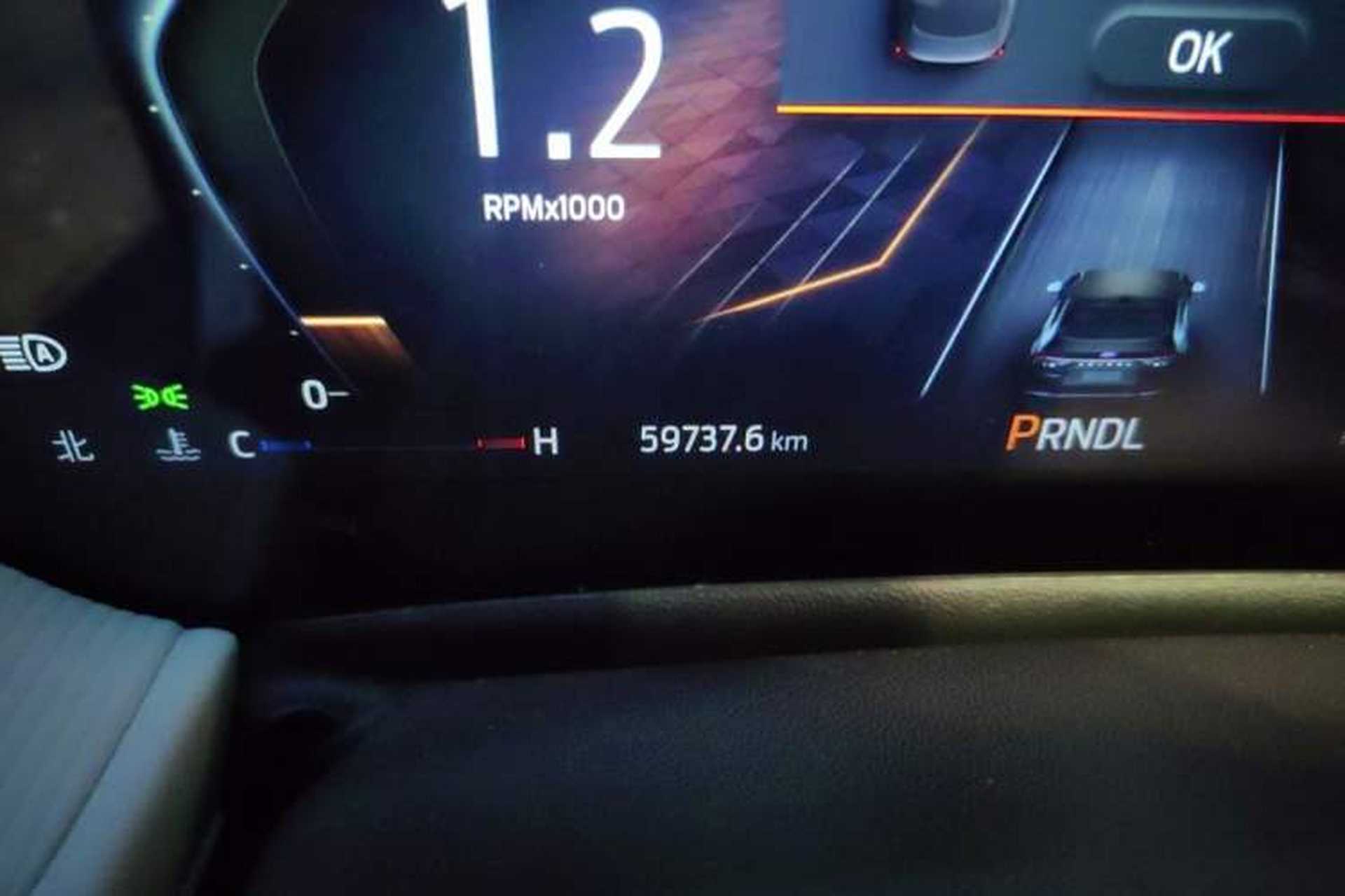 Used Ford Mondeo 2022 EcoBoost 245 Luxury Model Odometer Close Up