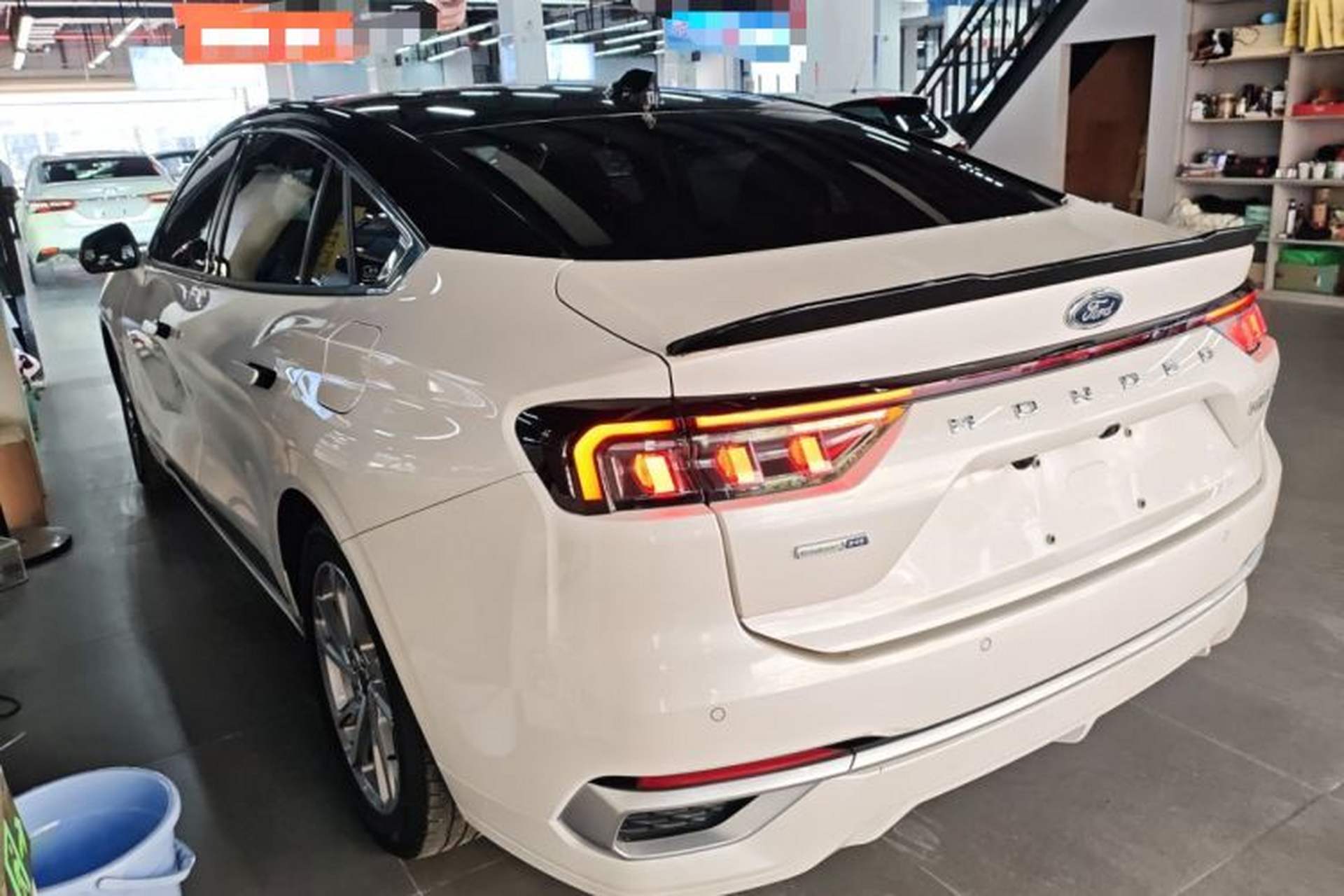 Used Ford Mondeo 2022 Restyled EcoBoost 245 Luxury Version Rear Left 45 Deg