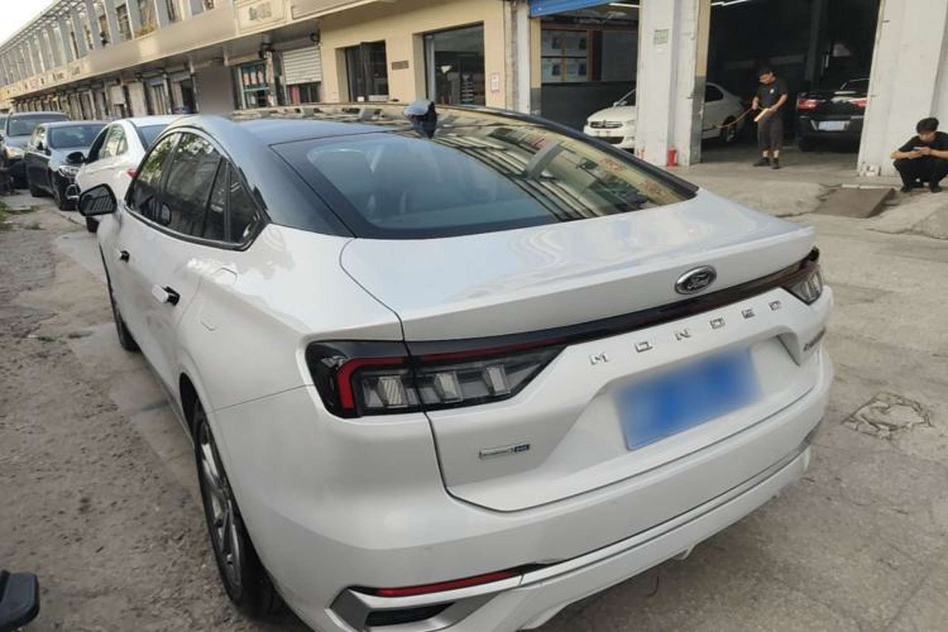 Used Ford Mondeo 2022 EcoBoost 245 Luxury Model Rear Left 45 Deg