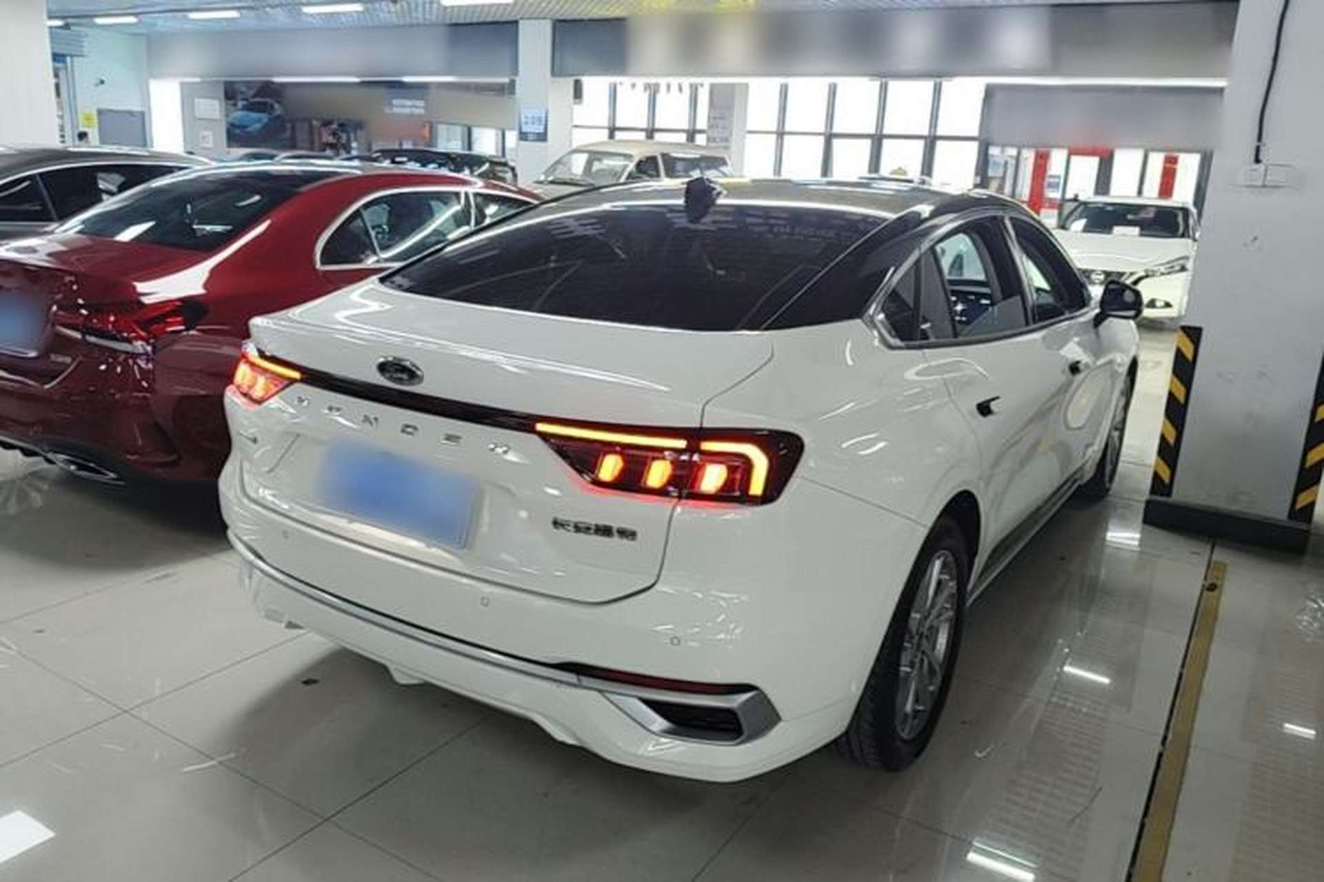 Used Ford Mondeo 2022 Restyled EcoBoost 245 Luxury Version Rear Right 45 Deg