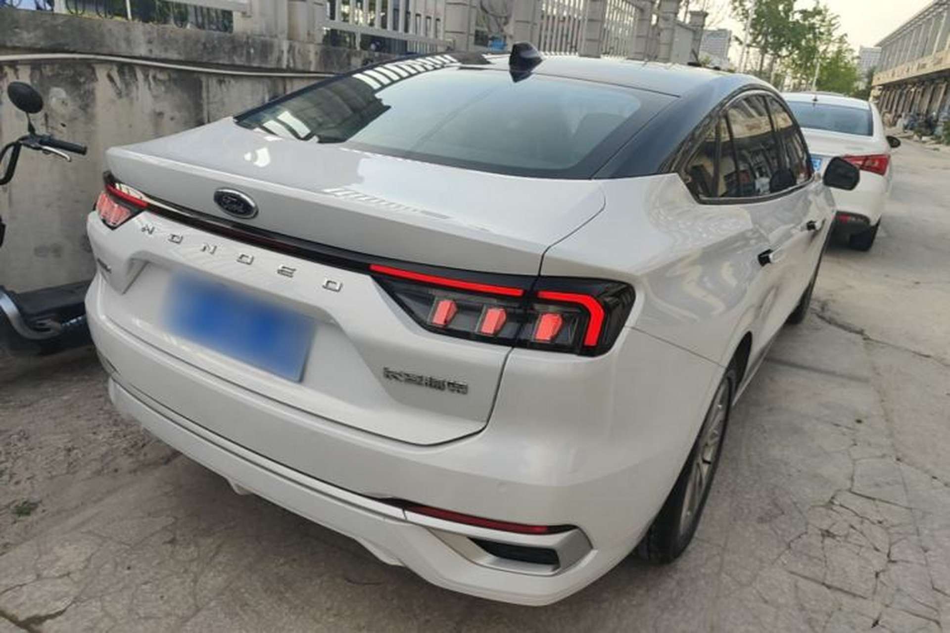 Used Ford Mondeo 2022 EcoBoost 245 Luxury Model Rear Right 45 Deg