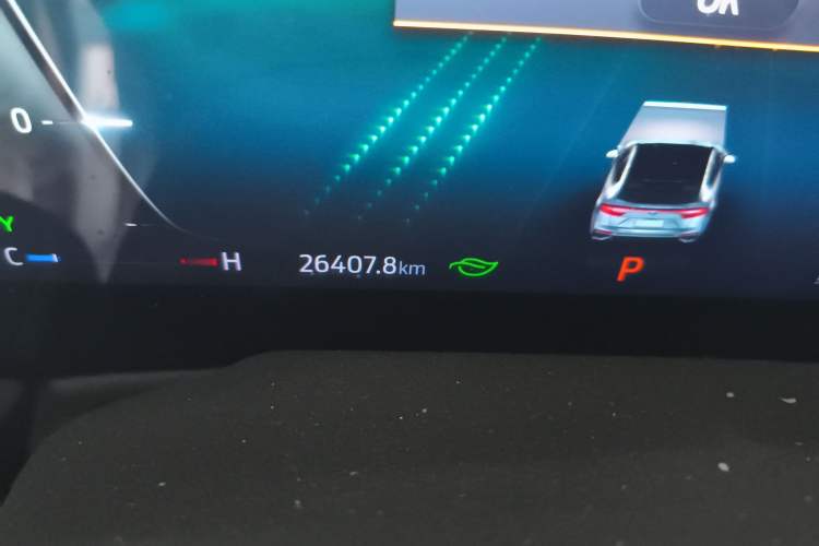 Used Ford Mondeo 2024 2.0T E-Hybrid Sport Edition ST-Line Odometer Close Up