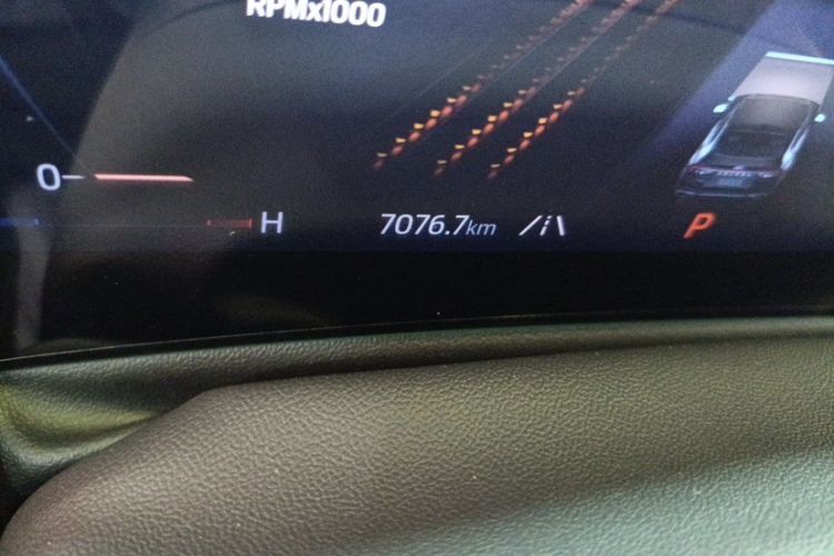 Used Ford Mondeo 2025 2.0T EcoBoost Ultimate Edition Odometer Close Up