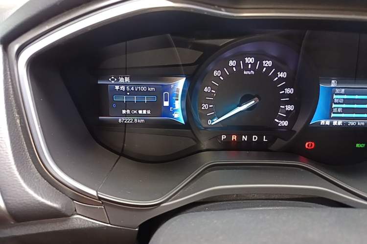 Used Ford Mondeo New Energy 2018 2.0 PHEV Smart-Control Luxury Version China V Standard Odometer Close Up